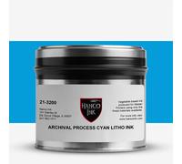 Hanco : Lithographic Ink : 1lb Can : Archival Process Cyan