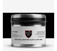 Hanco : Lithographic Ink : 1lb Can : Archival Shop Mix Black