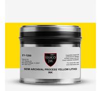 Hanco : Lithographic Ink : 1lb Can : Semi Archival Process Yellow