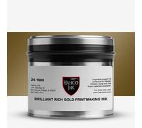 Hanco : Printmaking Ink : 1lb Can : Brilliant Gold