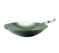 Hancock 16" (40cm) RBW16 Commercial Quality Round Based Carbon Steel Wok