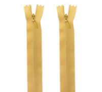HAND® 2 Pcs of NO.3 Invisible Zip - 41cm, 16" Dark Mustard