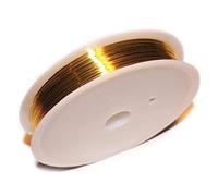 HAND ® A Roll of Fine Bead Craft Gold Wire, Size 0.3mm