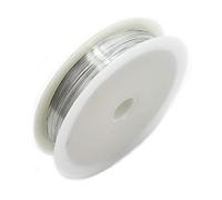 HAND ® A Roll of Fine Bead Craft Silver Wire, Size 0.3mm