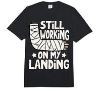 Hand Amputee Warrior Still Working on My Landing Amputation Comfort Colors Adult Heavyweight T-Shirt