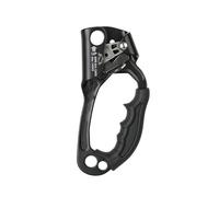 Hand Ascender, Right Hand Secure Rope Grip | 22cm × 8.6cm / 8.6in × 3.3in Carabiners Clip, High Strength Aluminum Alloy Hiking Fastener, Fit for Mountain