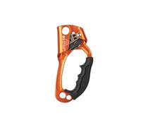 Hand Ascender, Right Hand Secure Rope Grip | 22cm × 8.6cm / 8.6in × 3.3in Carabiners Clip, High Strength Aluminum Alloy Hiking Fastener, Fit for Mountain