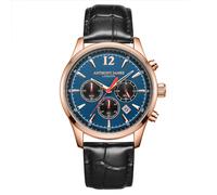 Hand Assembled Classic Chronograph Rose Blue Watch Anthony James Blue One Size