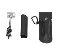 Hand Auger, High Speed Steel Hand Auger Wrench Hand Drill Manual Drill Auger with High Accuracy for Building Crutches, Barbecue Grills, Fish Traps