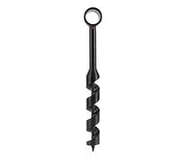 Hand Auger Wood Drill Bit, Black Manual Auger Drill High Hardness Light Weight Portable Hand Drill Spiral Hole Survival Tool for Wilderness Woodworking (25-230mm)