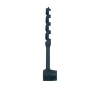 Hand Auger Wrench Wood Drill Manual Tool for Shelter Building Hiking Camping 19x260 mm Black