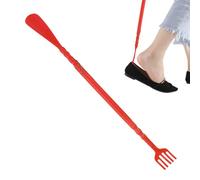 Hand Back Scratcher - Ergonomic Back Scratcher Claw - Boot Inserts Horns, Long Handle for Itchy Backs, Portable Shoe Horn for Putting On Shoes While Standing