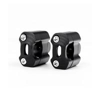 Hand Bar For 7/8 "1-1/8 For Pit Dirt Motorcycles Two CNC 22mm 28mm For Off-road Motorcycle Handlebar Clamp Handlebar Riser Adapters Handlebar Riser(Black)