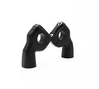 Hand Bar Motorcycle Handlebar Clamp Spacer Handlebar Lift LC 30mm For Triumph For Bonneville T100 T120 For Bobber For Black Handlebar Riser(Black)