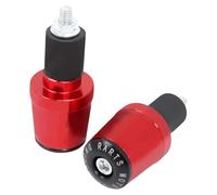 Hand Bar Plugs Motorcycle Grip end Cap Plug Suitable Compatible with DU&CA&TI Compatible with Monster 400 620 695 696 795 796 797 82 M400 M600 750 900(Red)
