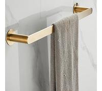 Hand Bar Rack, Bathroom Holder, Nordic Light Black Hotel/Home Bathroom Storage Rack, Bathroom Bathroom Single Rod Lengthened Bar/43Cm Black Single Rod Bathroom/33Cm Brush