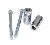 Hand Bar Riser 2'' Rise Handlebar Risers Extension For 1'' Handlebars Motorcycle Accessories Spacers