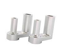 Hand Bar Riser For BMW For R1200RT For R1250RT R1250 RT 2014-2025 Silver Black Motorcycle 1.625"Adjustable Handlebar Riser Kit Motorcycle Handbar Rising(Silver)