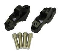 Hand Bar Riser For BMW S1000R S 1000R 2014 2015 2016 2017 2018 Handlebar Riser Up Backs Moves Bracket Kit Waase Motorcycle Handbar Rising(Black)