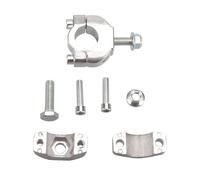 Hand Bar Riser For CD500F For R1250GS For Tiger 900 CT125 350 22MM Motorcycle Handlebar Mounting Bracket Citycoco Accessory Motorcycle Handbar Rising(Silver)