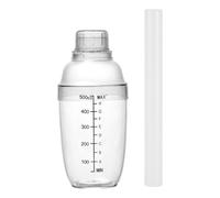 Hand Beaten Shaker - Cocktail Shaker Set, Milk Tea Tools | Drink Shaker Leakproof Bottle Lemon Hammer, Clear Shaker Bottle Scale Strainer, Drink Mixer Cocktail Shaker Cup for Bar paty Kitchen Tools