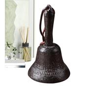 Hand Bell - Brass Ringing Instrument, Clear Tone Sound Bell | Traditional Handle Chime For Reception, Wedding, And Party Use, Durable Tabletop Alarm Tool For Home, Office, Or Restaurant