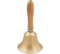 Hand Bell, Extra Loud Brass Bells, Hand Bells with Wooden Handle, Multi-Purpose Hand Bells for Adults and Kids, School Church Hotel