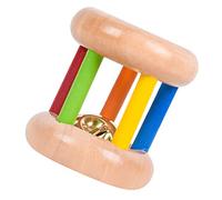 Hand Bell, Kids Education Colored Bells, Montessori Rattle Rollers, for Kids Auditory Development and Hand-Eye Coordination