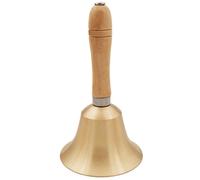 Hand Bells for Adults, Hand Bell, Extra Loud Brass Bells, with Wooden Handle, Multi-Purpose for Adults and Kids, School Church Hotel