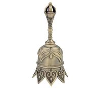 Hand Bells for Seniors Bedside | Teacher Bell | Loud Metal Brass Vintage Chime Instrument Noisemaker for Restaurant Wedding Church Sporting Events Classroom