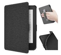 Hand Belt Holder Strap Case Suitable For Kobo Clara Colour BW 2E 6inch N367/N365/N506 2024 With Sleep Wake Ebook Cover(Black,For Kobo Clara BW)