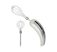 Hand Blender, 5-Speed Electric Hand Mixer with Stainless Steel Double Mixing Whisk, Wireless Handheld Electric Beater Egg Whisk for Baking, Cordless Rechargeable Design for Cooking Cake, Milk Frother