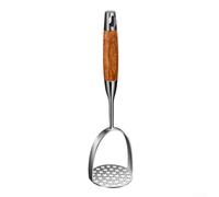 Hand Blender Alternative Potato Ricer Stainless Steel Head Ergonomic Grip for Root Vegetables Masher 31cm