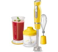 Hand Blender with 6 Blades Titanium/Ice Crash, Yellow SENCOR