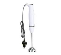 Hand Blenders for Kitchen, 400W Stick Blender with Stainless Steel, Electric Immersion Blender, Food Collection Kitchen Mini Hand Blender for Baby Food Soup, Smoothies, Soup (White)