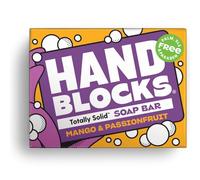Hand Blocks: Mango & Passionfruit - Cold Processed Natural Soap Bars - Plastic, Palm, SLS, SLES & Paraben Free