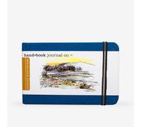 Speedball Drawing Journal Book 3.5 x 5.5 Landscape Ultramarine Blue, Art Sketch Paper For Pen, Ink, Pencil, Markers, For Adult, Kid