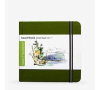Hand Book Journal Company : Drawing Journal : 5.5x5.5in : Square : Cadmium Green