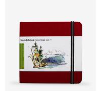 Hand Book Journal Company : Drawing Journal : 5.5x5.5in : Square : Vermilion Red