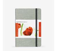 Speedball Linen Watercolour Journal 300gsm, Large Portrait, White, 8.25 x 5.5", For Painting, Drawing, Students, Artists, Journaling