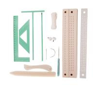 Hand Bookbinding Set with Curved Ruler