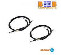 HAND BRAKE HANDBRAKE CABLE x 2 VW GOLF MK5 AUDI A3 MK2 A2609