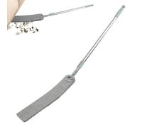 Hand Broom Brush | Extendable Duster - Microfiber Duster Bed Bottom Cleaning Tool for Fridge Pollen Sofa Stove Floor Pet Hair Workplace Bathroom Bedroom Kitchen Furniture