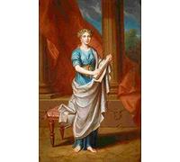 hand Calliope Muse of Epic Poetry Art Poster Print A4