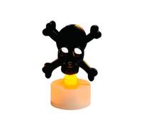Hand Candle Holder 13in Mexican Large LED Tabletop, 13x4. 3in Table Topper Decorations for Day of the Dead De Muertos Altar Halloween Carnival Party Supplies (G, One Size)