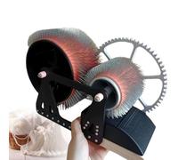 Hand Carders for Wool, Manual Drum Carding Machine for Fast Color Mixing, Ideal for Carding Wool Fibers and Crafting Felt Projects