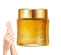 Hand Care Masque, Deep Hydration Pack, Cracked Skin Cure, Restorative Gelatin Blend, Smoothing Protection System Revitalizing Experience for Spa Women Travel Home Birthday Mother’s Day Self-Care