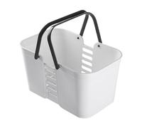 Hand Carry Shower Basket - Hair Supplies Organizer - Portable Shower Tote Large Bath Basket Bin With Handles for Bathroom College Dorm