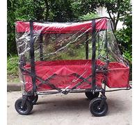 Hand Cart Rain Cover - Protect Your Kids' Outdoor Adventures with This Canopy Trolley Cart Accessory for Camping and Garden Excursions