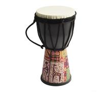 Hand carved Colourful Djembe Drum, Adjustable Tuning, Global Popularity (B)